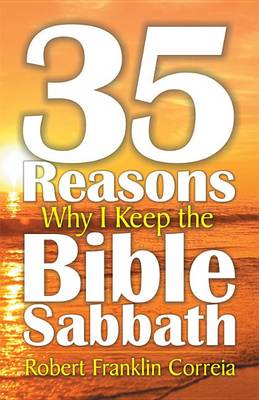 Book cover for Thirty-Five Reasons Why I Keep the Bible Sabbath