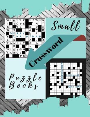 Book cover for Small Crossword Puzzle Books