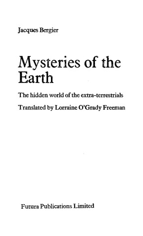 Cover of Mysteries of the Earth
