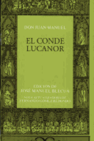 Cover of El Conde Lucanor