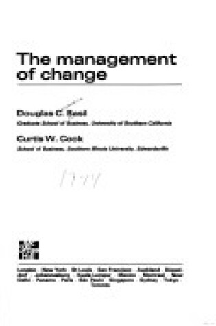 Cover of Management of Change