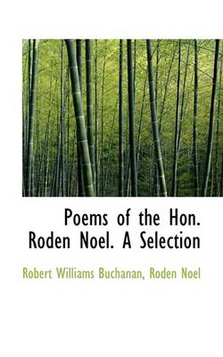 Book cover for Poems of the Hon. Roden Noel. a Selection