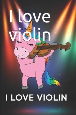 Book cover for I Love Violin