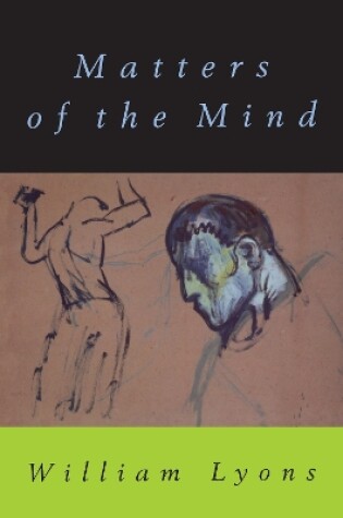 Cover of Matters of the Mind