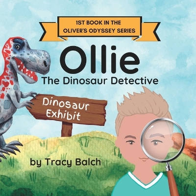 Book cover for Ollie The Dinosaur Detective