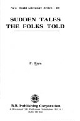 Cover of Sudden Tales the Folks Told