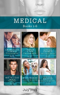 Book cover for The Army Doc's Baby Secret/A Nurse to Tame the ER Doc/Saved by Their One-Night Baby/Redeeming Her Brooding Surgeon/A Nurse and a Pup to Heal