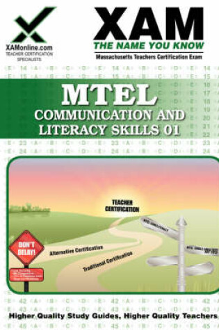 Cover of MTEL Communication and Literacy Skills 01 Teacher Certification Exam