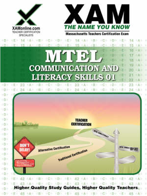Book cover for MTEL Communication and Literacy Skills 01 Teacher Certification Exam