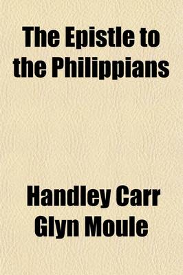 Book cover for The Epistle to the Philippians