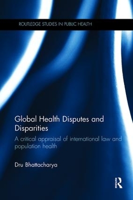 Cover of Global Health Disputes and Disparities