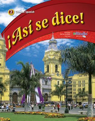 Book cover for ¡Así se dice!, Level 2, Student Edition