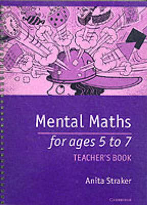 Book cover for Mental Maths for Ages 5 to 7 Teacher's book