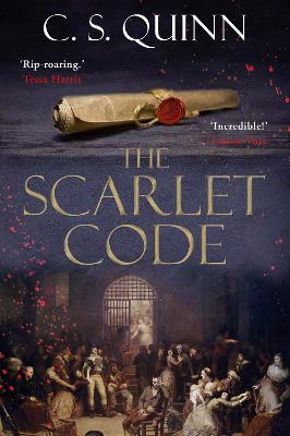 Book cover for The Scarlet Code