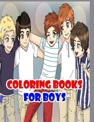 Cover of Coloring Books For Boys