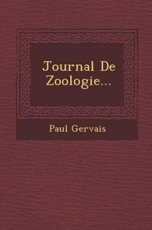 Cover of Journal de Zoologie...
