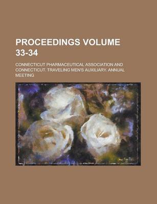 Book cover for Proceedings Volume 33-34