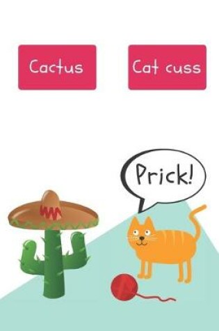 Cover of cactus cat cuss - Notebook