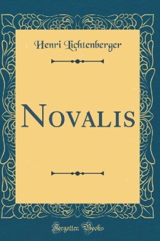 Cover of Novalis (Classic Reprint)