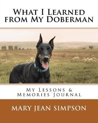 Book cover for What I Learned from My Doberman