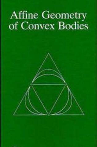 Cover of Affine Geometry of Convex Bodies