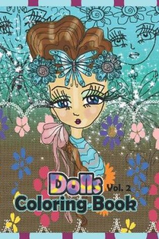 Cover of Dolls Coloring Book