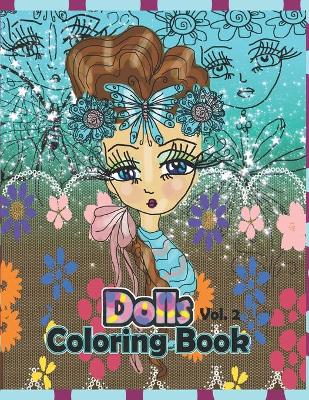 Cover of Dolls Coloring Book