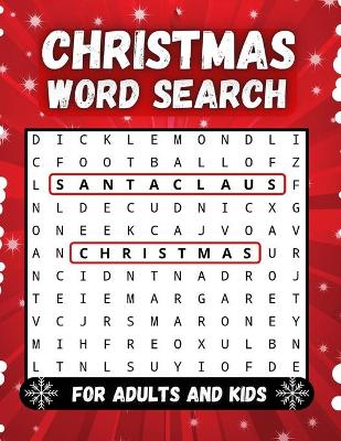 Book cover for Christmas Word Search for Adults and Kids