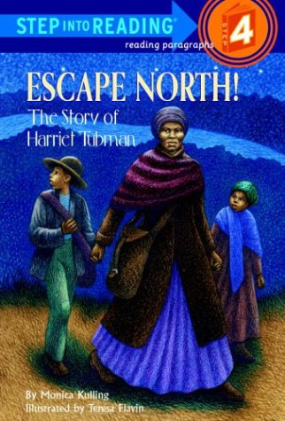 Book cover for Escape North! the Story of Harriet Tubman