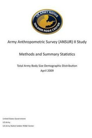 Cover of Army Anthropometric Survey (ANSUR) II Study