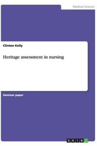 Cover of Heritage assessment in nursing