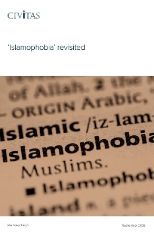 Cover of 'Islamophobia' revisited