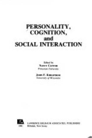 Cover of Personality, Cognition, and Social Interaction