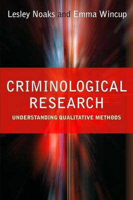 Book cover for Criminological Research