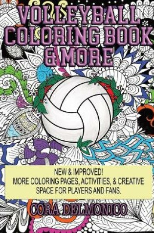 Cover of Volleyball Coloring Book & More