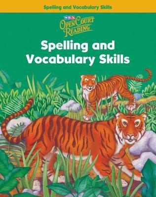 Book cover for Open Court Reading, Spelling and Vocabulary Skills Workbook, Grade 2