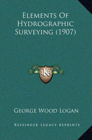 Cover of Elements of Hydrographic Surveying (1907)