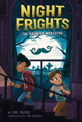 Book cover for The Haunted Mustache