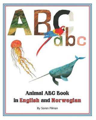 Book cover for Animal ABC Book in English and Norwegian