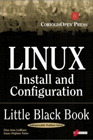 Cover of Linux: Install and Configuration Little Black Book