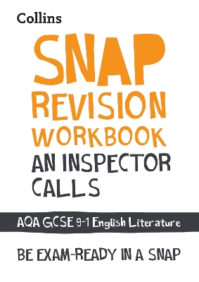 Book cover for An Inspector Calls: AQA GCSE 9-1 English Literature Workbook