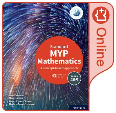 Book cover for MYP Mathematics 4&5 Standard Enhanced Online Course Book
