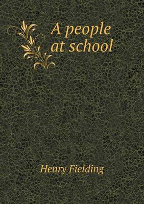 Book cover for A people at school