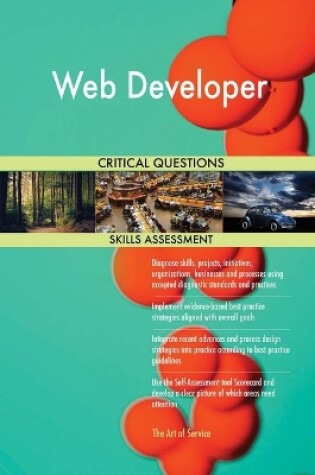 Cover of Web Developer Critical Questions Skills Assessment