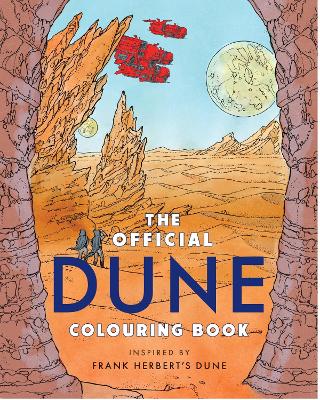 Book cover for The Official Dune Colouring Book
