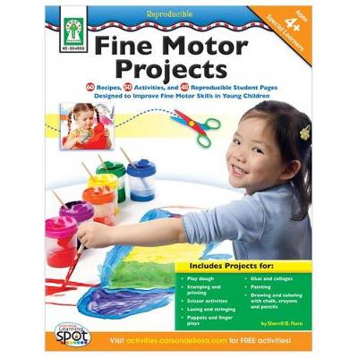 Book cover for Fine Motor Projects, Ages 4 - 8