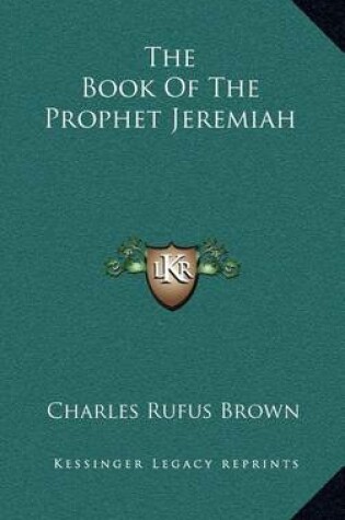 Cover of The Book of the Prophet Jeremiah