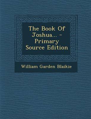 Book cover for The Book of Joshua... - Primary Source Edition