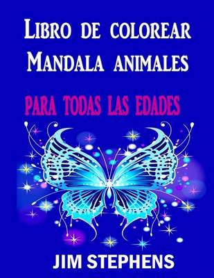 Book cover for Libro de colorear Mandala animales
