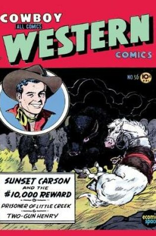 Cover of Cowboy Western Comics #36